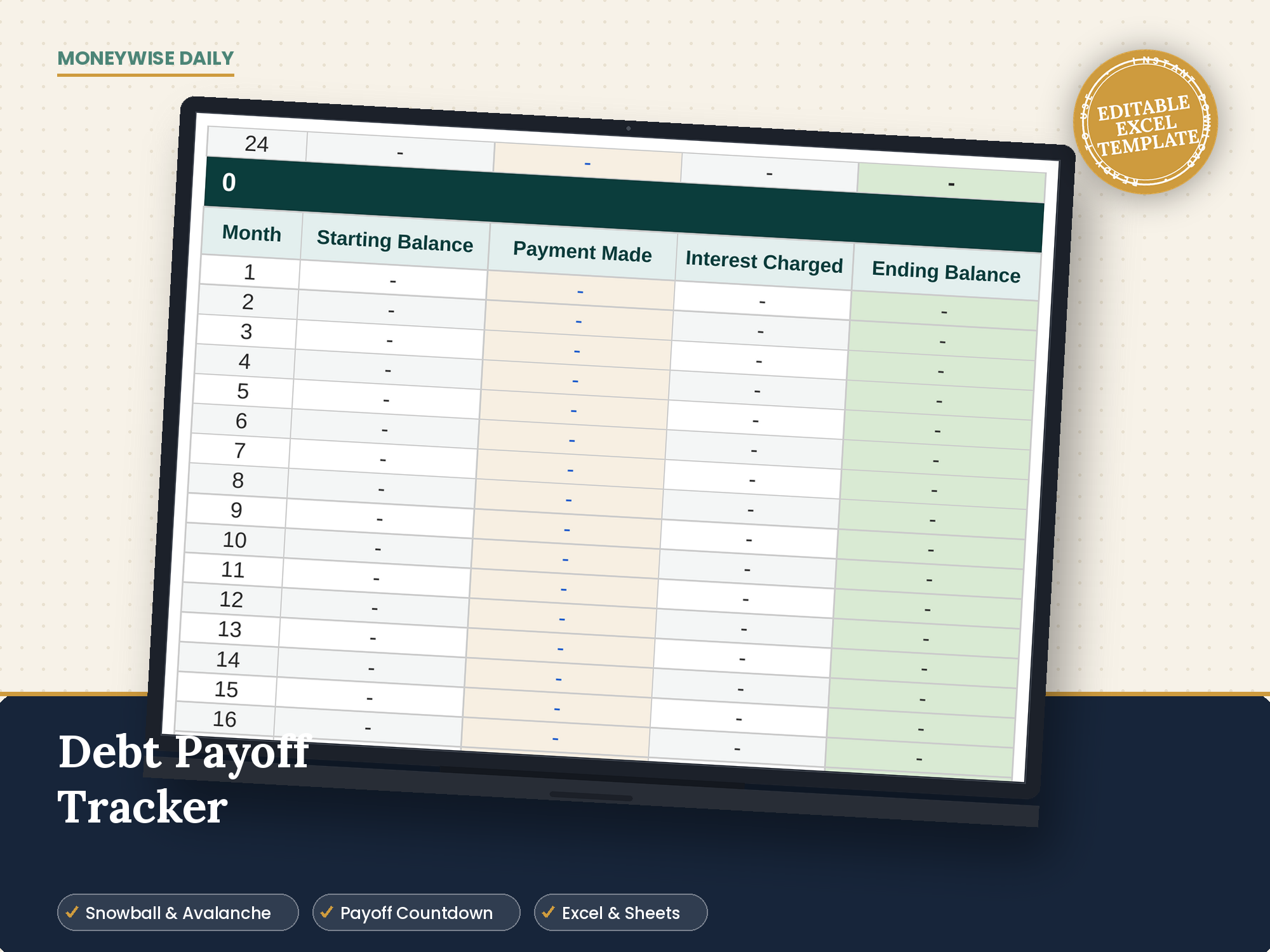 Debt Payoff Tracker
